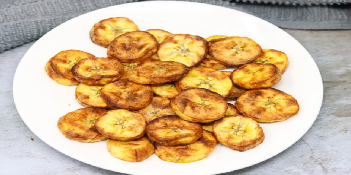 Receita de Banana da terra na AirFryer Receita de Vovó
